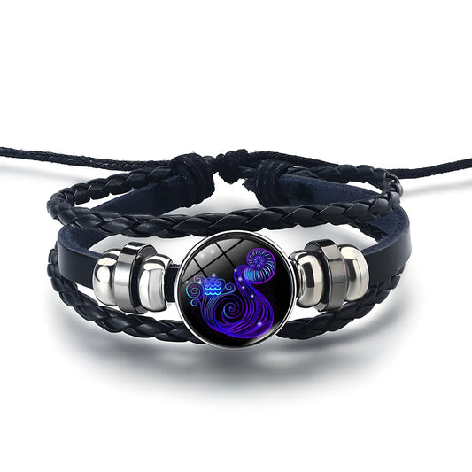 Aquarius Sign Bracelet + 1 FREE Bracelet