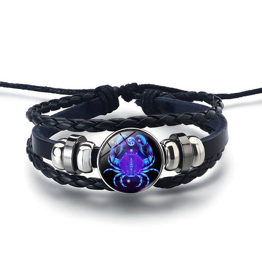 Cancer Sign Bracelet + 1 FREE Bracelet